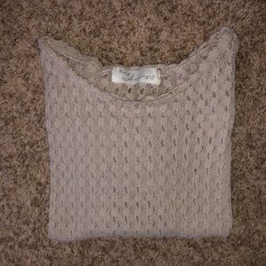 Vintage Havana Color Block Sweater